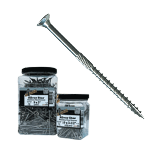 Big Timber Flat Head Stainless Steel STX Screws