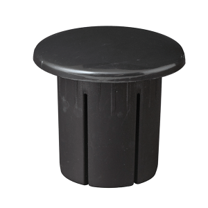 Deckorators Secondary Handrail 1" Grab Rail End Cap - Black