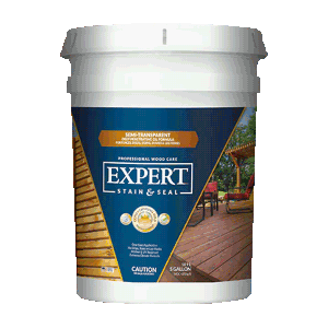 EXPERT Stain &amp; Seal Semi-Transparent Stain