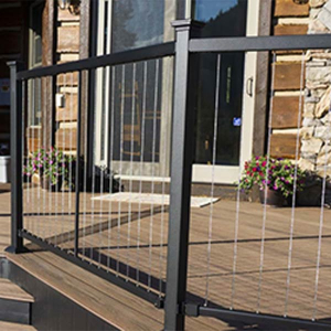 Al13 Home Vertical Cable Rail Straight Panels