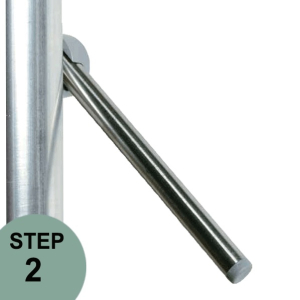 Prova Railing PA5 Steel Tube In-FILL - Step 2