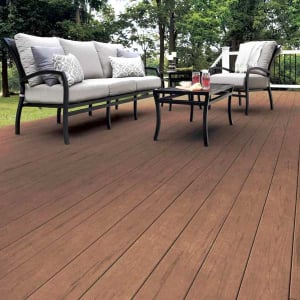 Timbertech Terrain Brown Oak Deck
