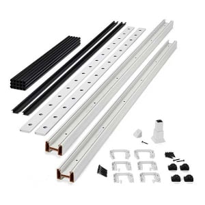 Trex Transcend Cocktail Rail & Round Aluminum Baluster Kit
