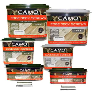 CAMO Edge Hidden Fastener Deck Screws