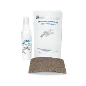 Cascadia Stainless Steel Rod Rail Cleaning Kit