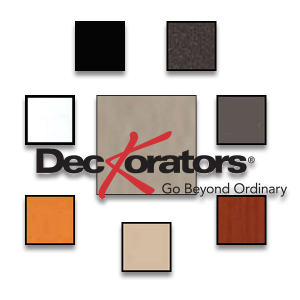 Deckorators Color Swatch Samples
