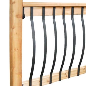 DEKPRO Face Mount Bow Style Balusters 