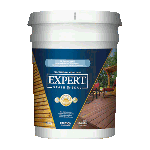 EXPERT Stain &amp; Seal Transparent Stain