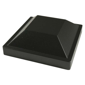 Impression Rail Express 4" Post Cap - Black