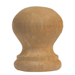 Round Ball Top Finial - 4"