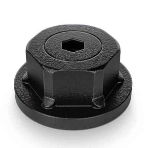 OZCO 1-1/2" Hex Cap Nut