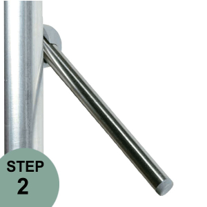 Prova Railing PA5a Steel Tube 42" rail In-FILL