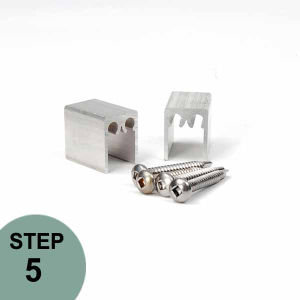 RailFX 1" Rail Connector Blocks