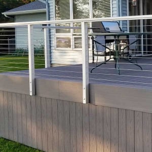 RailFX Fascia Post Flush Mount Kits