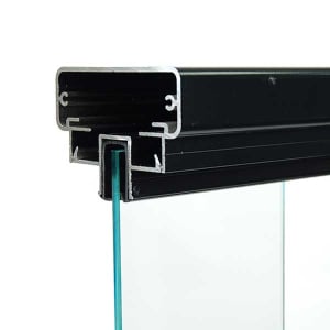 RailFX Upper Glass Rail Gasket With Glass