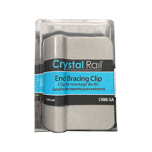 Regal Crystal Rail End Bracing Clip - Packaging
