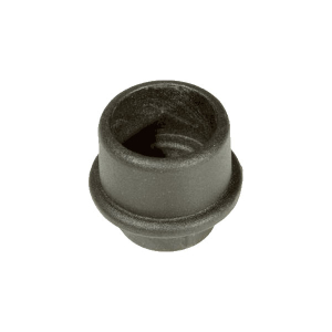 Dekor Round Aluminum Baluster Drilled-In End Cap Connectors
