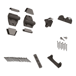 Signature Aluminum Gate Hardware Pack from Trex
