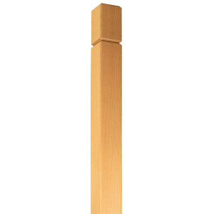 Single V Groove Newel - Turn