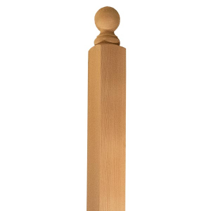 Square Ball Top Newel - Turn