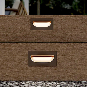 Timbertech Recessed Riser Lights - Matte Espresso