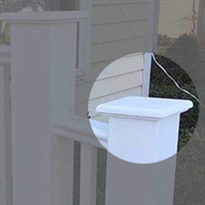 Timbertech Statement PVC Rail Post Cap