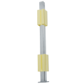 36" Galvanized Post Mount with 4" Guide