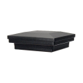 Fortress Accents Flat Pyramid Caps - Black Sand