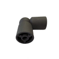 Prova 0 - 90 Degrees Anthracite (Black) Adjustable Elbow