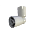Prova 0 - 90 Degrees Aluminum Adjustable Elbow - White