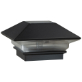 Deckorators ALX Contemporary Solar Post Cap Light - Textured Black