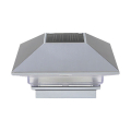 Deckorators ALX Contemporary Solar Post Cap Light - White