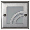 Highpoint Apex Recessed Step Light - Brushed Stainless