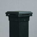 Aurora Mini Case Halo Post Cap Light - Black
