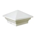 Aurora Sirius Pyramid Top Post Cap - White