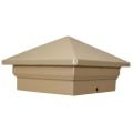 Sirius Pyramid Top Post Cap - Clay