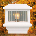 Titan Tall Flat Top Light Post Cap