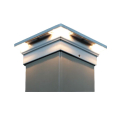 White Aurora Venus LED Deck Light Bottom View