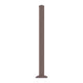 Avalon Aluminum Railing Posts by RDI - Matte Bronze