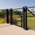 Westbury Bella Cavo Cable Rail Gate Installed