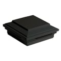 Flat Composite Post Cap by Trex - Charcoal Black