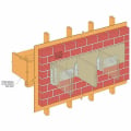 BVLZ-KT1 Brick Veneer Ledger Connector Installation
