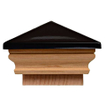 Cambridge Slip Over Post Cap - Black