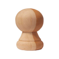 Cannon Ball Finial - Cedar