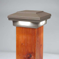 DekPro Effex Cascade Post Cap Light - Cocoa Bronze