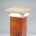 DekPro Effex Cascade Post Cap Light - Maple Cream