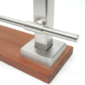 Cascadia Rod Rail Post Skirt Installed
