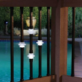 Dekor Lighted Casey Collar Square Aluminum Balusters - Diamond Pattern