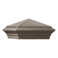 Deckorators Cast Post Sleeve Post Cap - Woodland Gray