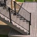 Cinch HD Steel Stair Rail Panel Installed